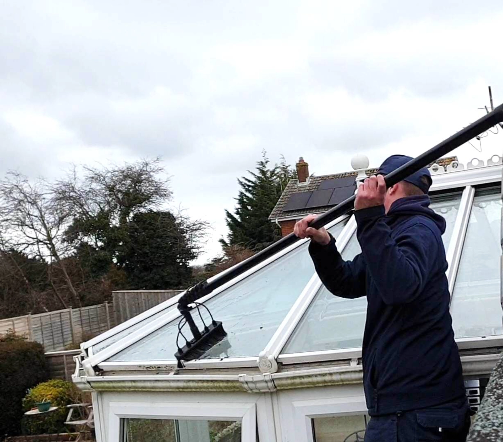 Conservatory cleaning example 3